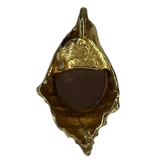 Vintage Swoboda Sea Shell Pendant Rare Piece - Picture 7 of 12